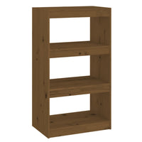Libreria/Divisorio Ambra 60x30x103,5 cm Legno Massello di Pino 808166