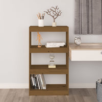 Libreria/Divisorio Ambra 60x30x103,5 cm Legno Massello di Pino 808166