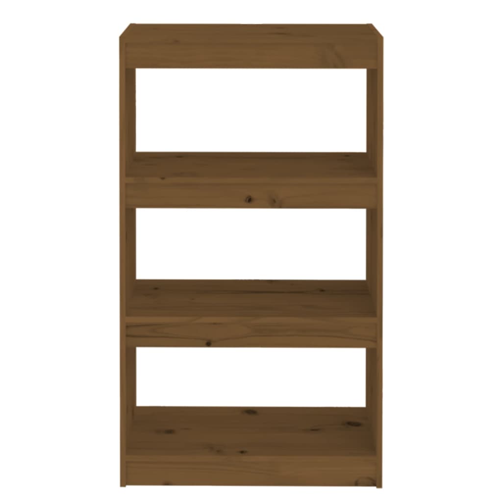 Libreria/Divisorio Ambra 60x30x103,5 cm Legno Massello di Pino 808166