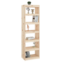 Libreria/Divisorio 60x30x199,5 cm in Legno Massello di Pino 808178