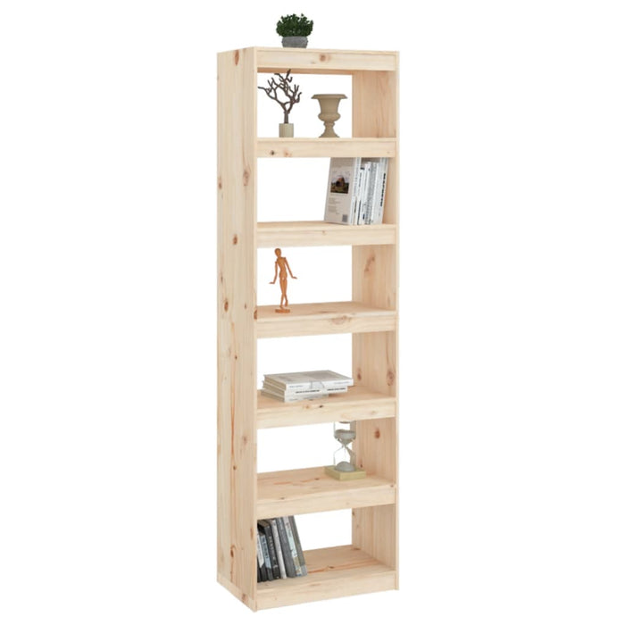 Libreria/Divisorio 60x30x199,5 cm in Legno Massello di Pino 808178