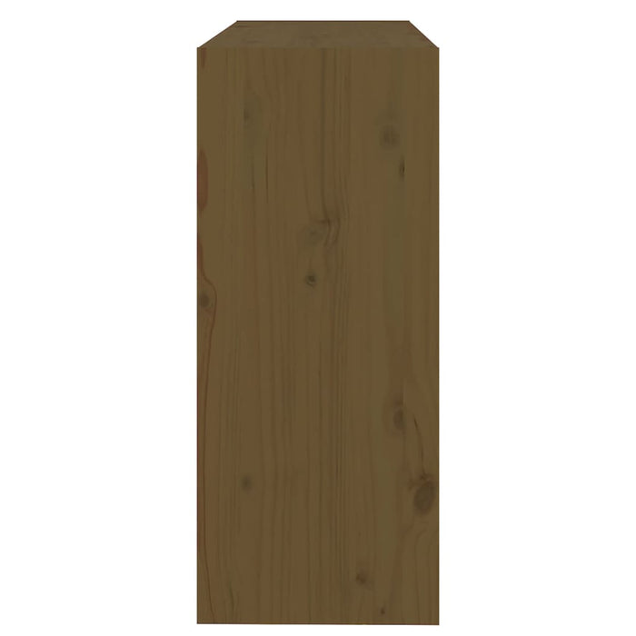 Libreria/Divisorio Miele 80x30x71,5 cm Legno Massello di Pino