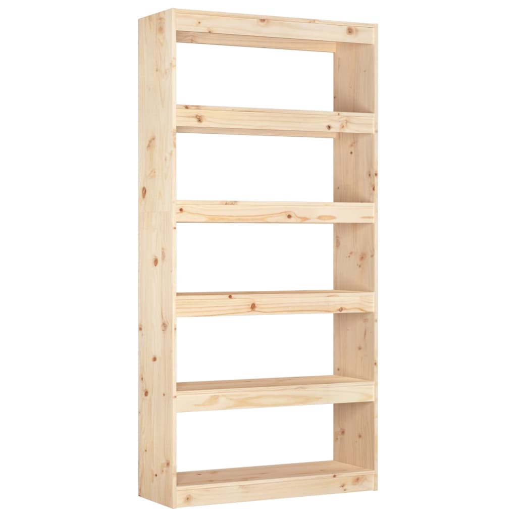 Libreria/Divisorio 80x30x167,4 cm Legno Massello di Pino cod mxl 12755