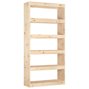 Libreria/Divisorio 80x30x167,4 cm Legno Massello di Pino cod mxl 12755