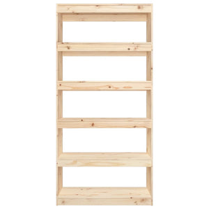 Libreria/Divisorio 80x30x167,4 cm Legno Massello di Pino cod mxl 12755