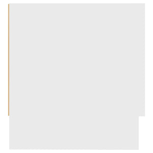 Armadio Bianco 100x32,5x35 cm in Legno Multistrato