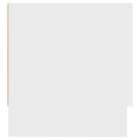Armadio Bianco 100x32,5x35 cm in Legno Multistrato 808233