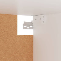 Armadio Bianco 100x32,5x35 cm in Legno Multistrato 808233