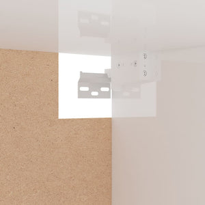 Armadio Bianco Lucido 100x32,5x35 cm in Truciolato cod mxl 77170