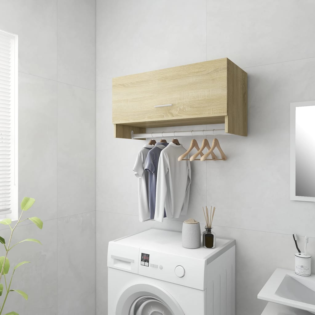 Armadio Rovere Sonoma 70x32,5x35 cm in Legno Multistrato 808245