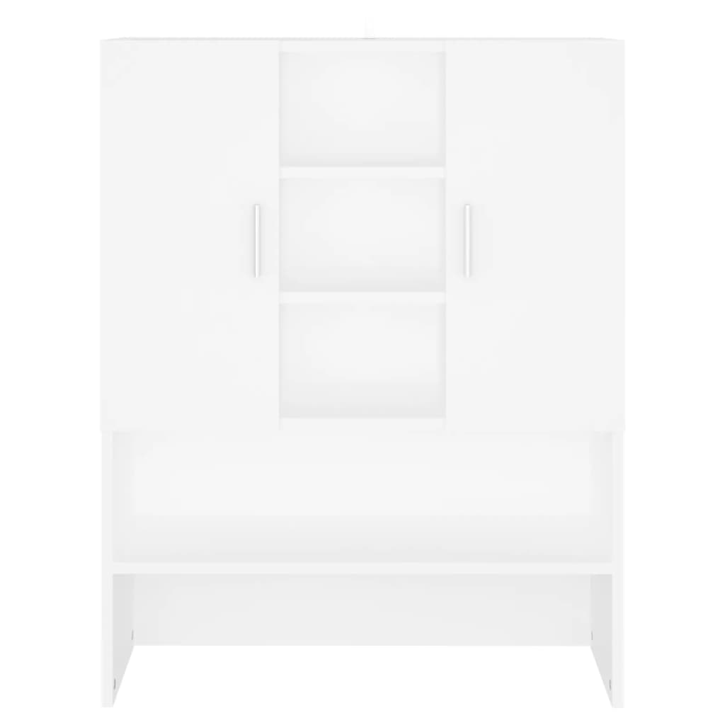 Mobile per Lavatrice Bianco 70,5x25,5x90 cm 808386