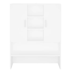 Mobile per Lavatrice Bianco 70,5x25,5x90 cm 808386