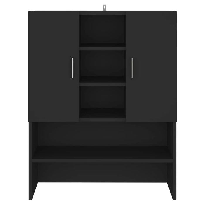 Mobile per Lavatrice Nero 70,5x25,5x90 cmcod mxl 97053