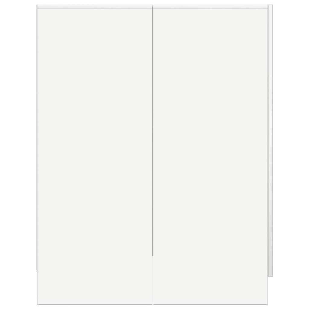 Mobile per Lavatrice Bianco 71x71,5x91,5 cm 808395
