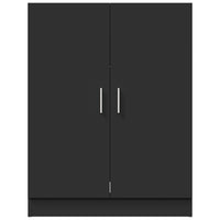 Mobile per Lavatrice Nero 71x71,5x91,5 cm 808396