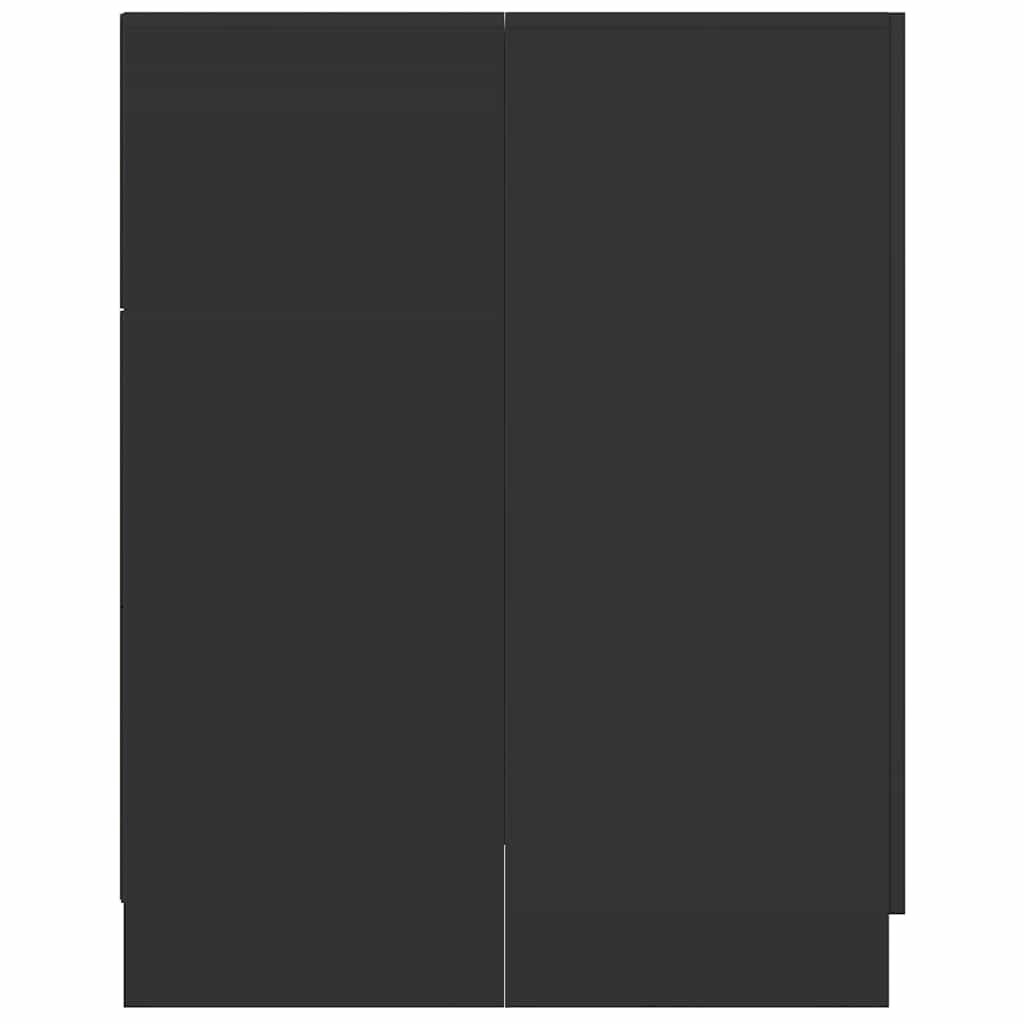 Mobile per Lavatrice Nero 71x71,5x91,5 cm 808396