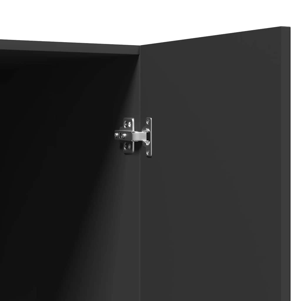 Mobile per Lavatrice Nero 71x71,5x91,5 cm 808396