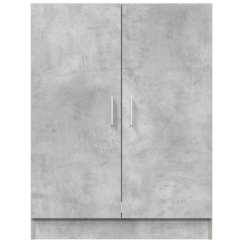 Mobile per Lavatrice Grigio Cemento 71x71,5x91,5 cm 808399