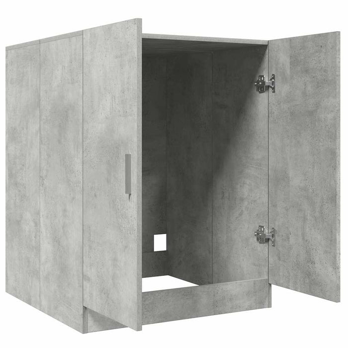 Mobile per Lavatrice Grigio Cemento 71x71,5x91,5 cm 808399