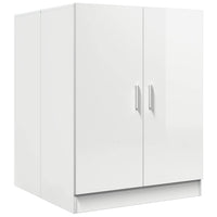 Mobile per Lavatrice Bianco Lucido 71x71,5x91,5 cm 808401