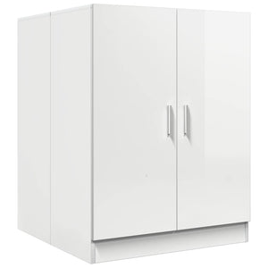 Mobile per Lavatrice Bianco Lucido 71x71,5x91,5 cm 808401