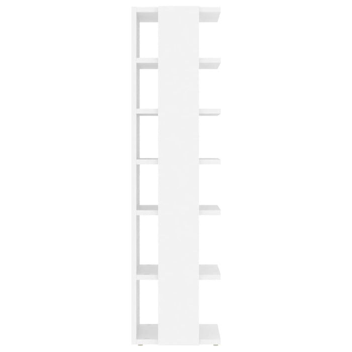 Scarpiere 2 pz Bianche 27,5x27x102 cm in Legno Multistrato 808486