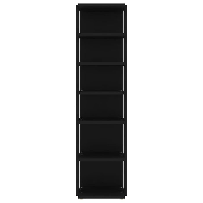 Scarpiere 2 pz Nere 27,5x27x102 cm 808488