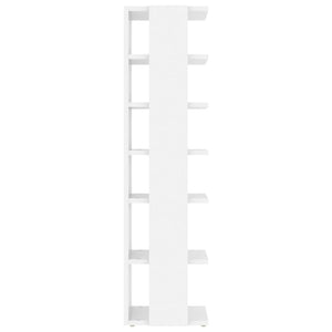 Scarpiere 2 pz Bianco Lucido 27,5x27x102 cm 808498