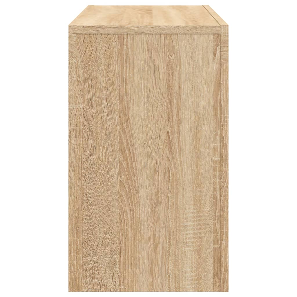 Tavolini da Salotto Impilabili 3 pz Rovere Sonoma in Truciolato cod mxl 14886