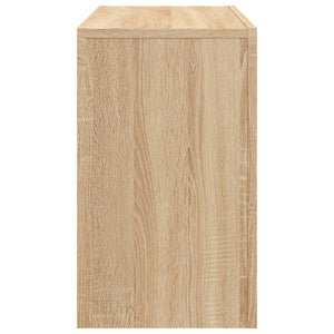 Tavolini da Salotto Impilabili 3 pz Rovere Sonoma in Truciolato cod mxl 14886