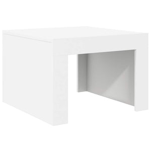 Tavolino da Salotto Bianco 50x50x35 cm in Truciolato cod mxl 24929