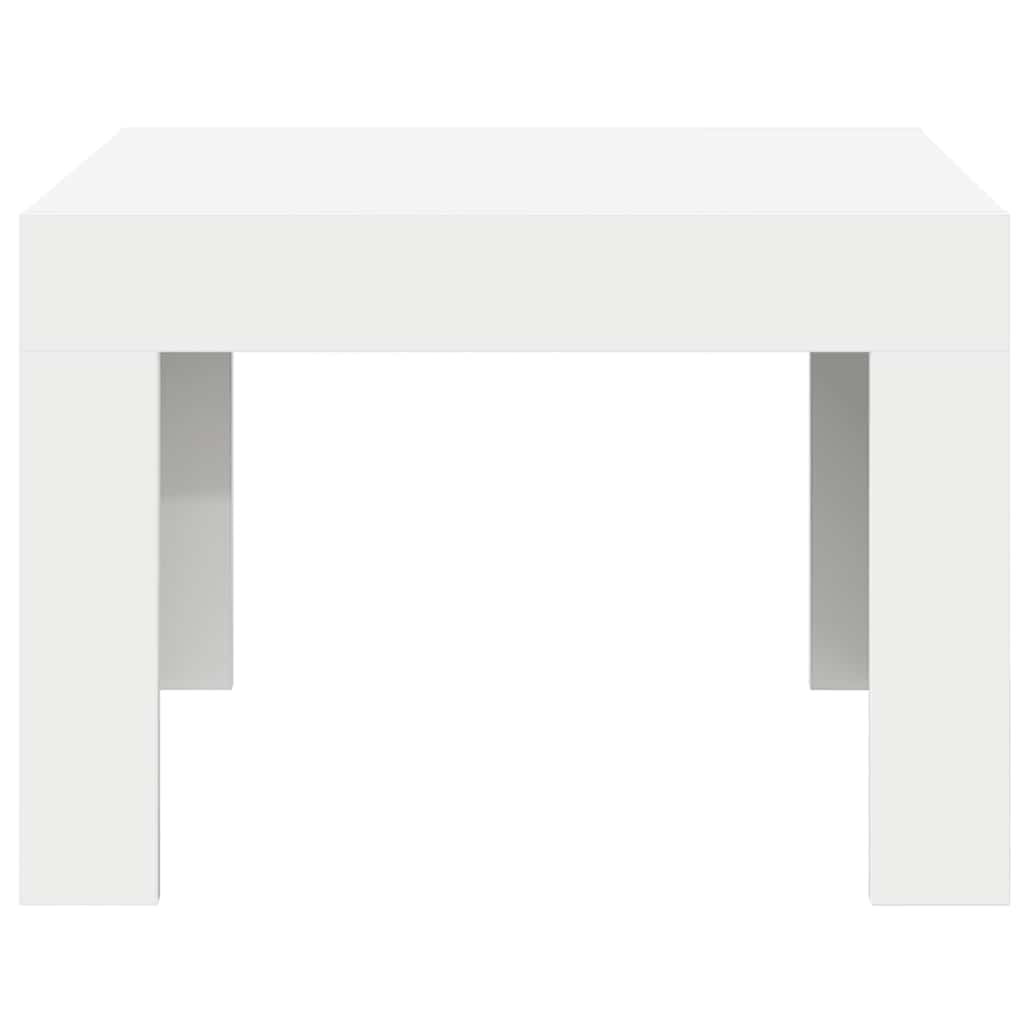 Tavolino da Salotto Bianco 50x50x35 cm in Truciolato cod mxl 24929