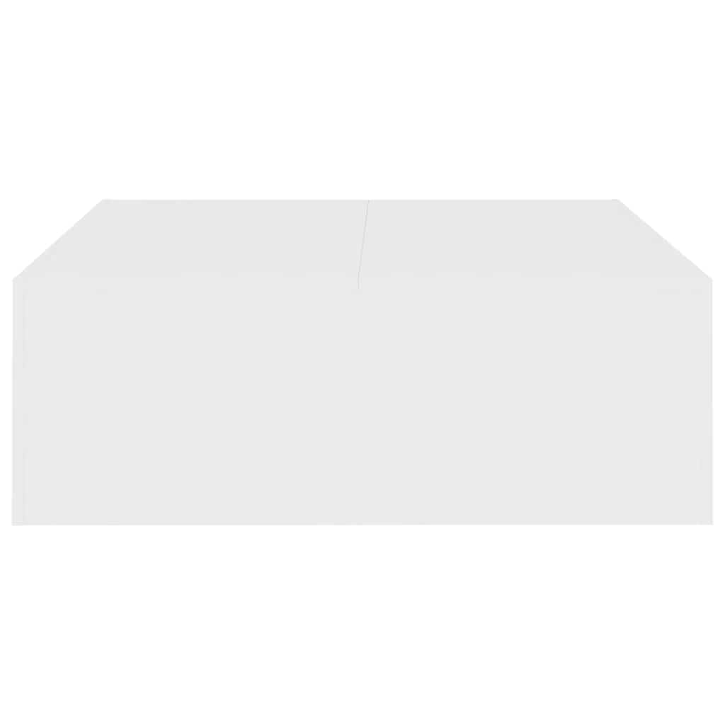 Tavolino da Salotto Bianco 100x100x35 cm Truciolato cod mxl 55825