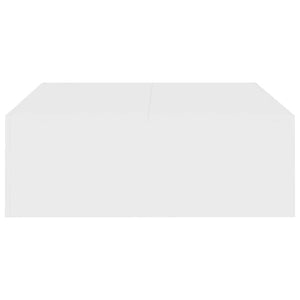 Tavolino da Salotto Bianco 100x100x35 cm Truciolato cod mxl 55825