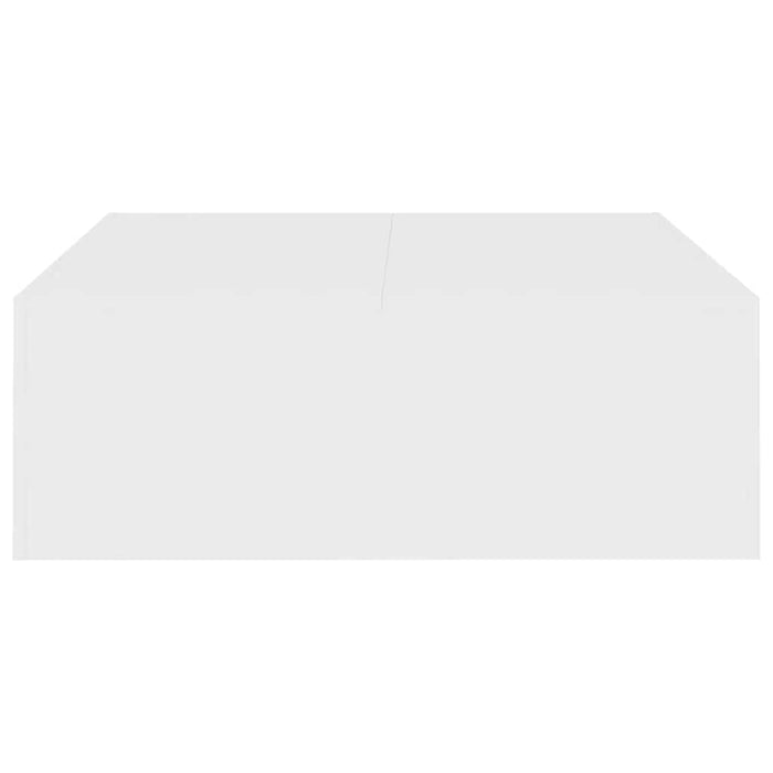 Tavolino da Salotto Bianco 100x100x35 cm Truciolato cod mxl 55825