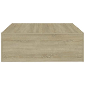 Tavolino da Salotto Rovere Sonoma 100x100x35 cm in Truciolato cod mxl 11883
