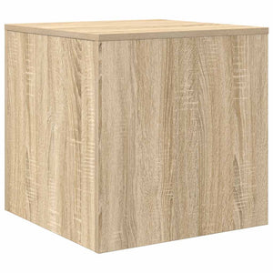 Tavolini Impilabili 3 pz Rovere Sonoma in Truciolato 808597