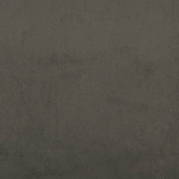 Poggiapiedi Grigio Scuro 78x56x32 cm in Velluto cod mxl 68102