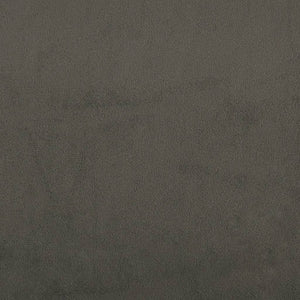 Poggiapiedi Grigio Scuro 78x56x32 cm in Velluto cod mxl 68102