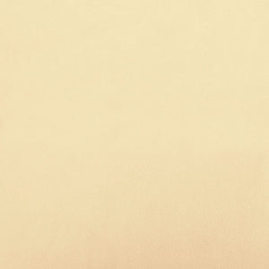 Poggiapiedi Crema 78x56x32 cm in Velluto cod mxl 74006