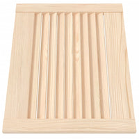 Anta con Design a Lamelle 39,5x49,4 cm in Legno di Pino 151109