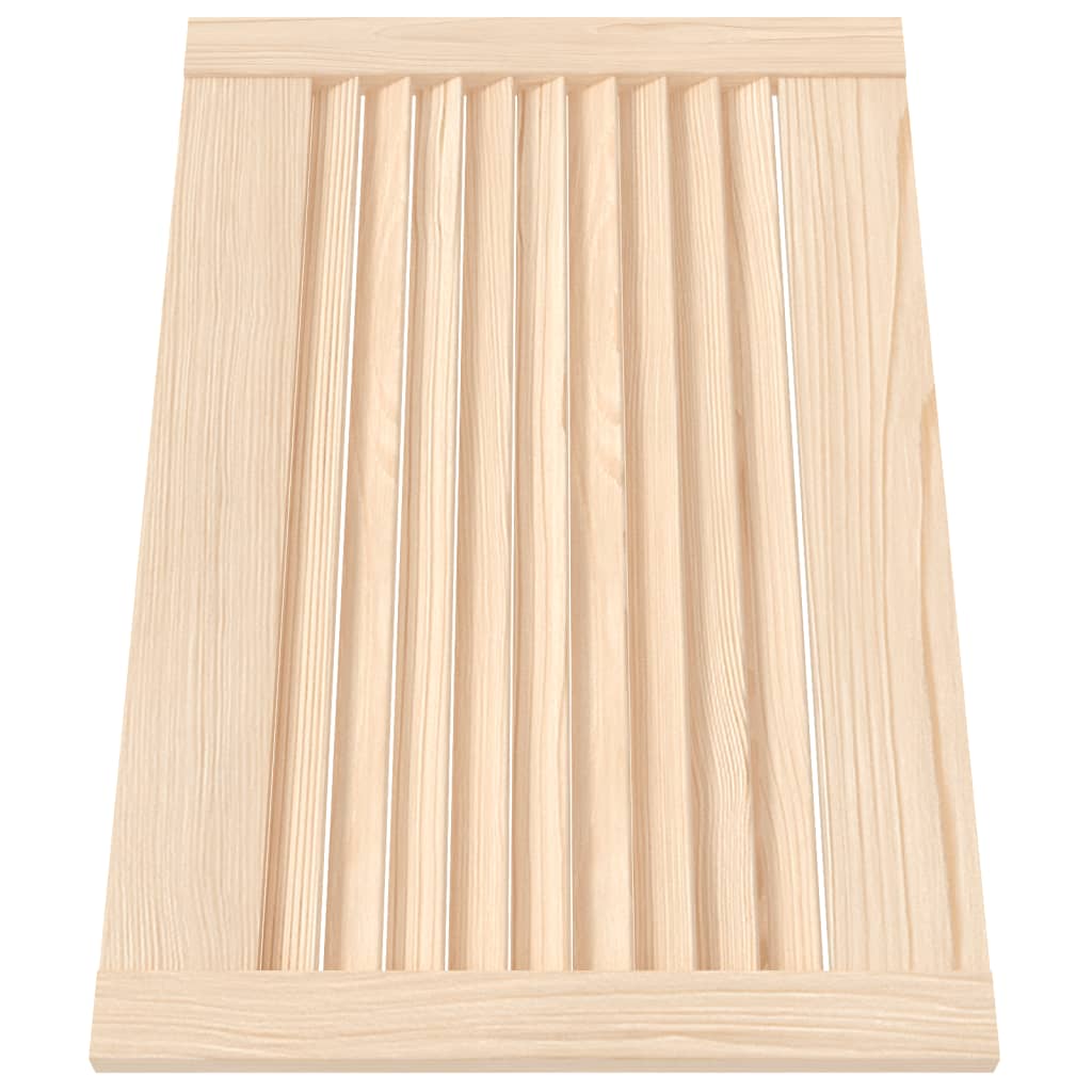 Ante con Design a Lamelle 2 pz 39,5x59,4 cm in Legno di Pino 151113