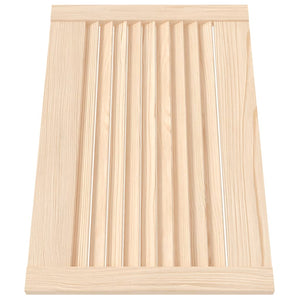 Ante a Lamelle 2 pz in Legno Massello di Pino 39,5x59,4 cm cod mxl 61570