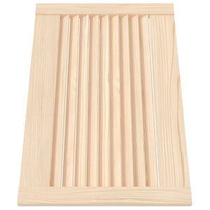 Ante con Design a Lamelle 4 pz 39,5x59,4 cm in Legno di Pino 151114