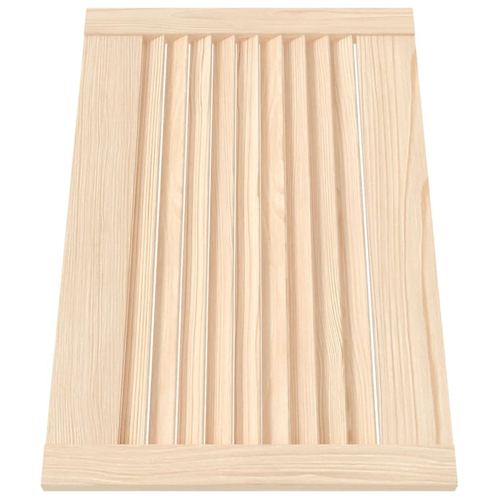 Ante con Design a Lamelle 4 pz 39,5x59,4 cm in Legno di Pino 151114