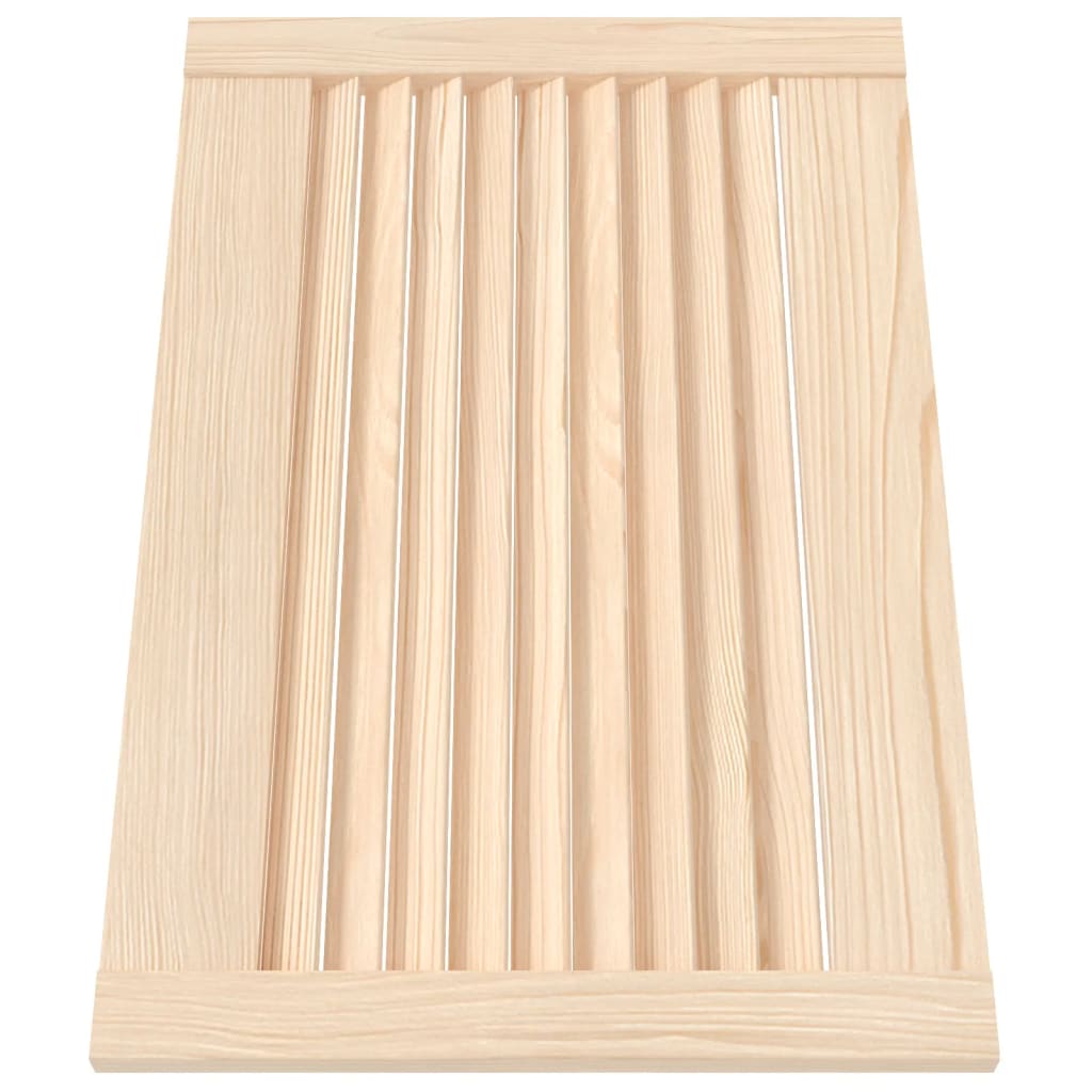 Ante a Lamelle 4 pz in Legno Massello di Pino 39,5x59,4 cm cod mxl 61654