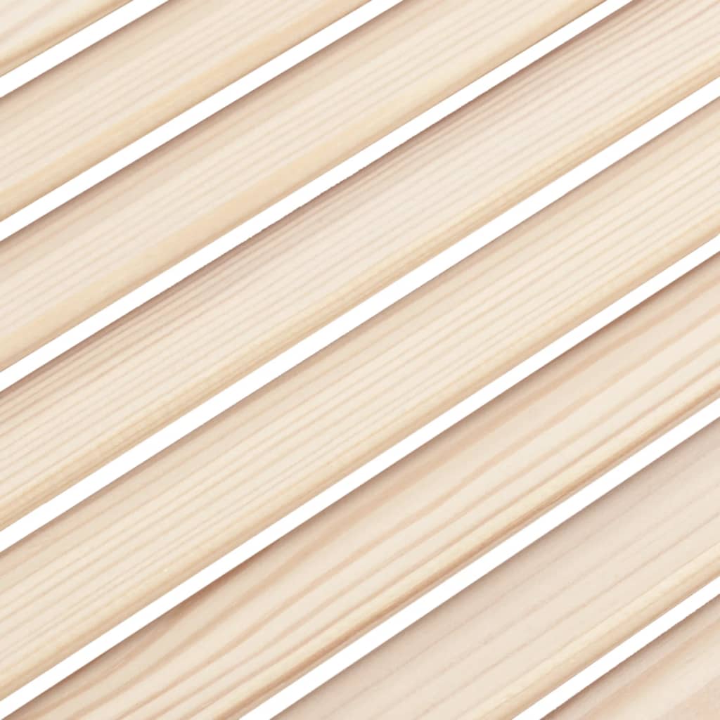 Ante a Lamelle 2 pz in Legno Massello di Pino 61,5x39,4 cm cod mxl 55025