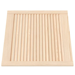 Anta con Design a Lamelle 61,5x59,4 cm in Legno di Pino 151121