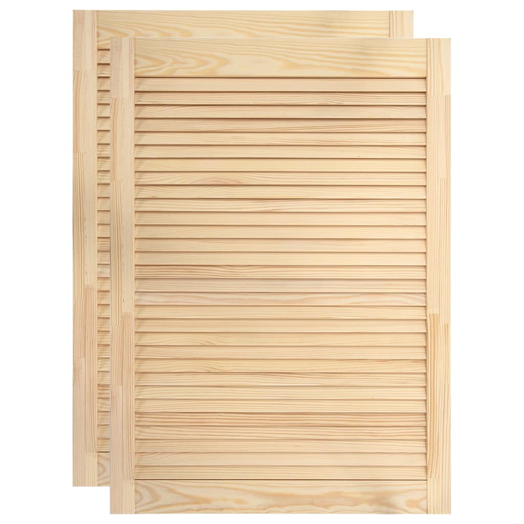 Ante a persiana 2 pz Legno di pino massiccio 69x39,4 cm 02_0003896