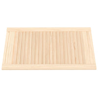 Ante con Design a Lamelle 2 pz 69x39,4 cm in Legno di Pino 151125